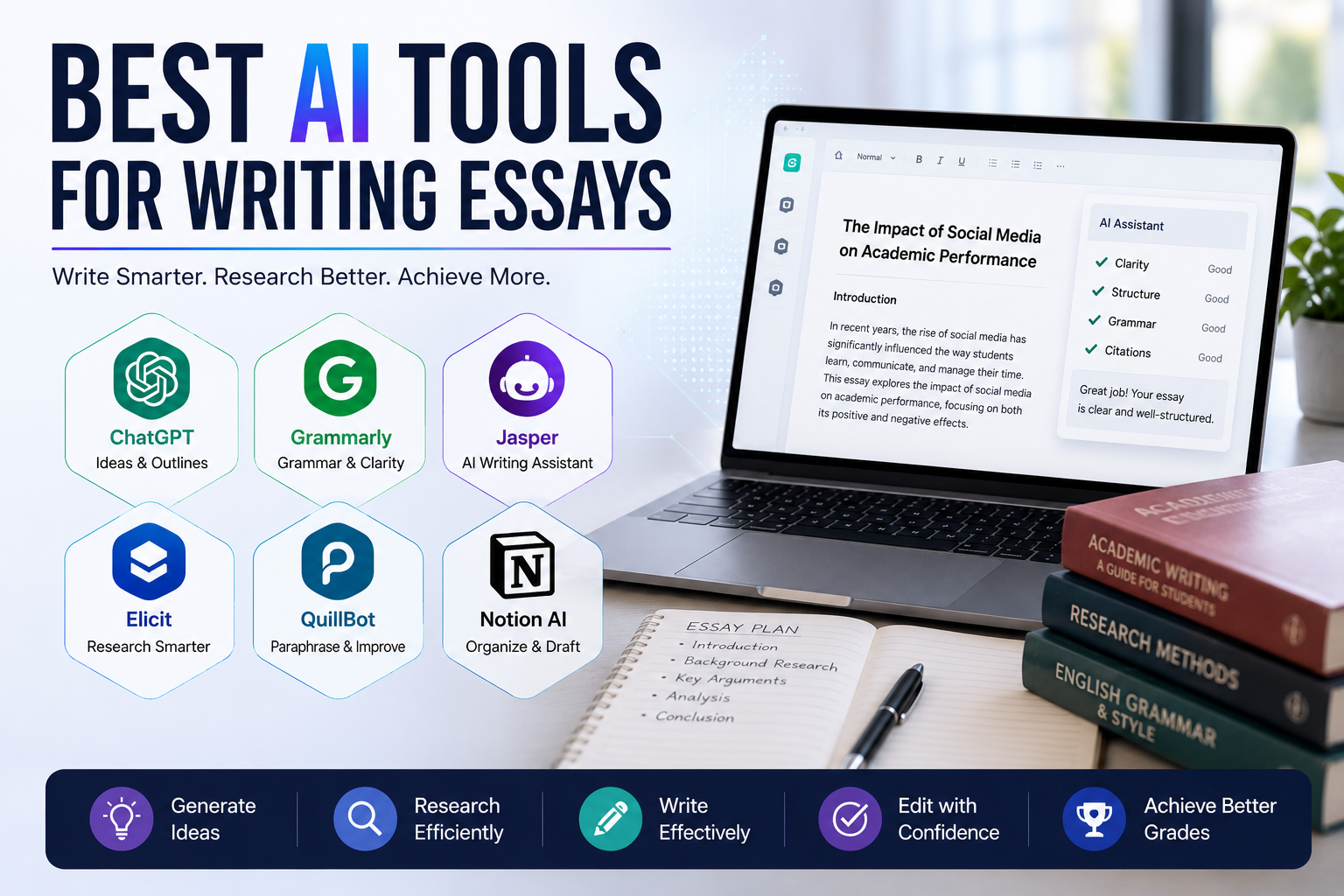 “Best AI Tools for Writing Essays.”