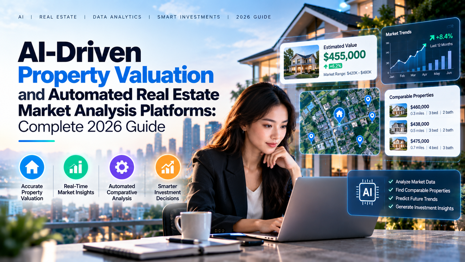 AI property valuation platforms for real estate analysis